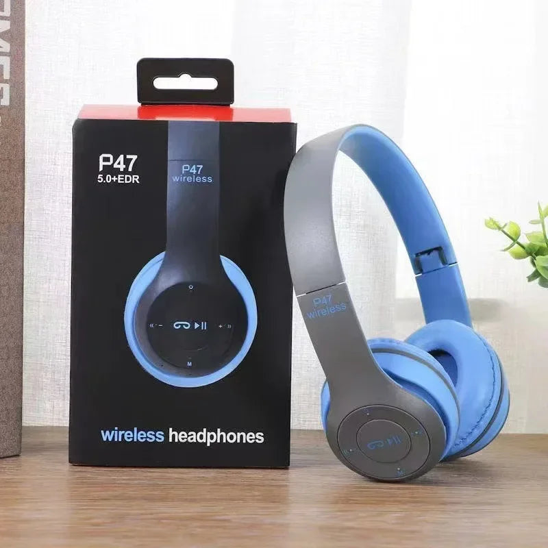 Fone de ouvido estéreo P47 5.0 Bluetooth - Compre 1 Leve 2