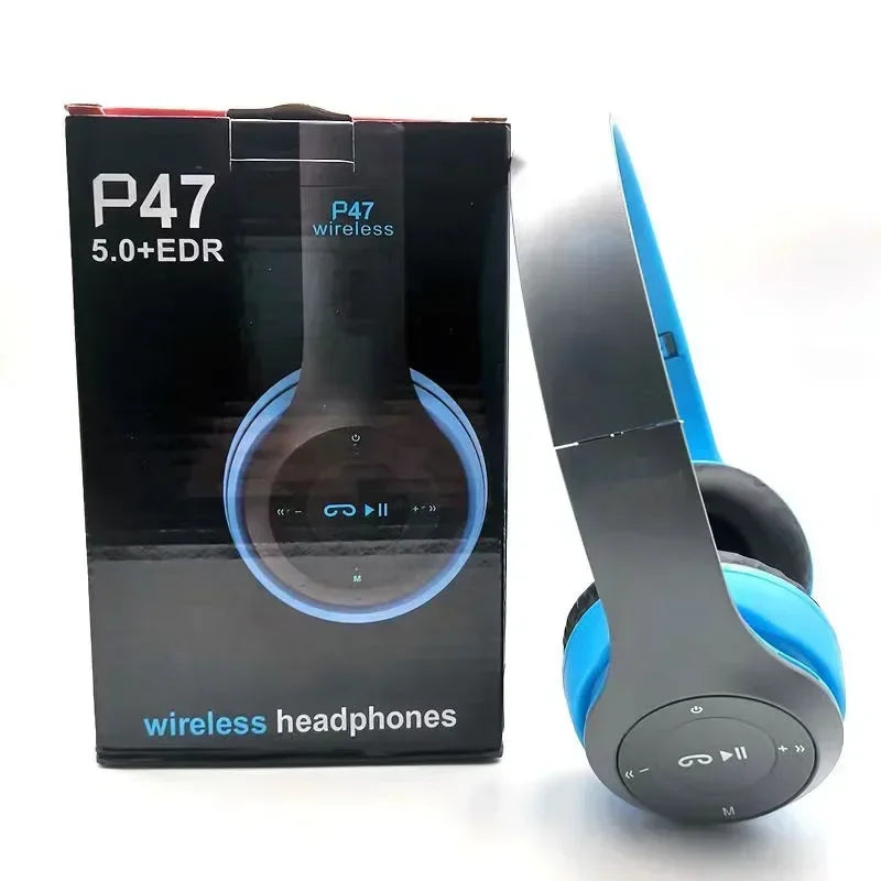 Fone de ouvido estéreo P47 5.0 Bluetooth - Compre 1 Leve 2