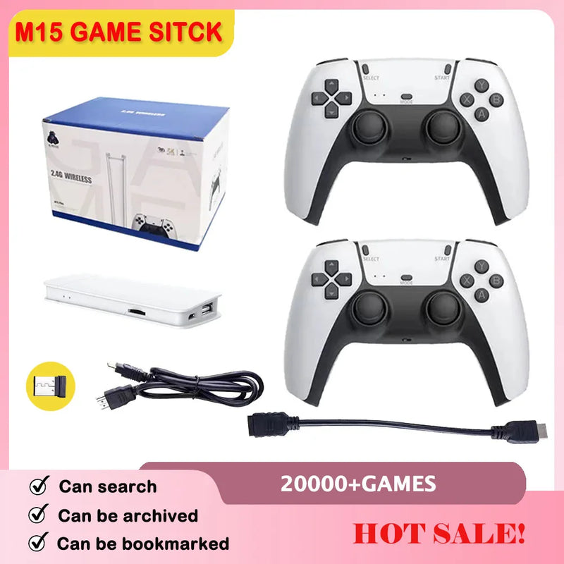 M15 Game Stick Mini TV Portátil PS1